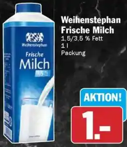 AEZ Weihenstephan Frische Milch Angebot