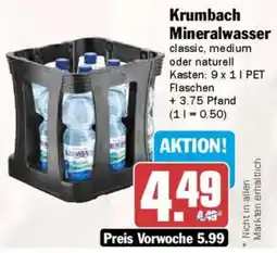 AEZ Krumbach Mineralwasser Angebot