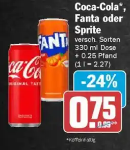 AEZ Coca-Cola, Fanta oder Sprite Angebot