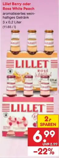 Netto Marken-Discount Lillet Berry oder Rose White Peach Angebot