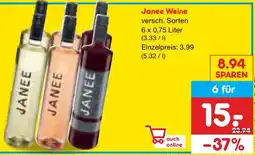 Netto Marken-Discount Janee Weine Angebot