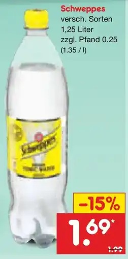 Netto Marken-Discount Schweppes Angebot