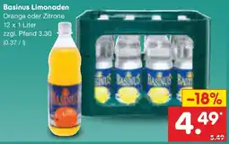 Netto Marken-Discount Basinus Limonaden Angebot