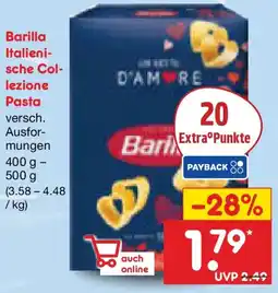 Netto Marken-Discount Barilla Italienische Collezione Pasta Angebot