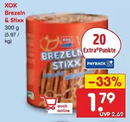 Netto Marken-Discount XOX Brezeln & Stixx Angebot