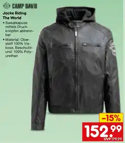 Netto Marken-Discount CAMP DAVID Jacke Riding The World Angebot