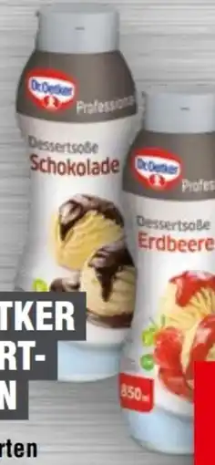 Handelshof Dr. Oetker Dessertsoße Angebot