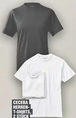 Handelshof Ceceba Herren-T-Shirts 2 Stück Angebot