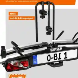 OBI Eufab Fahrradträger Finch 11584 Angebot