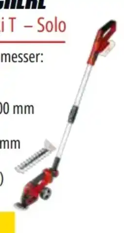 OBI Einhell Akku-Gras- und Strauchschere GE-CG 18/100 Li T Angebot