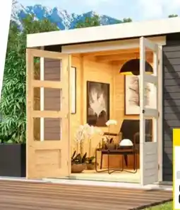 OBI Karibu Gartenhaus Speedy B Angebot
