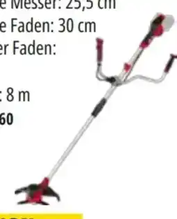 OBI Einhell Akku-Sense Agillo 36/255 BL Solo Angebot