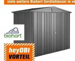 OBI Biohort Metall-Gerätehaus Europa Angebot