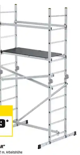 OBI Drabest Mobiles Aluminiumleitergerüst Ikar Angebot