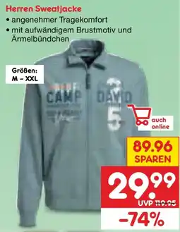 Netto Marken-Discount Herren Sweatjacke Angebot