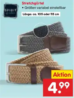 Netto Marken-Discount Stretchgürtel Angebot
