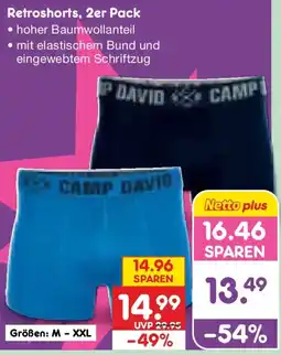 Netto Marken-Discount Retroshorts, 2er Pack Angebot