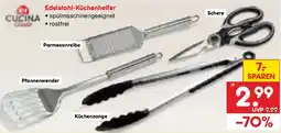 Netto Marken-Discount CUCINA Edelstahl-Küchenhelfer Angebot
