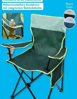 Aldi Süd Adventuridge Faltbarer Campingstuhl Angebot