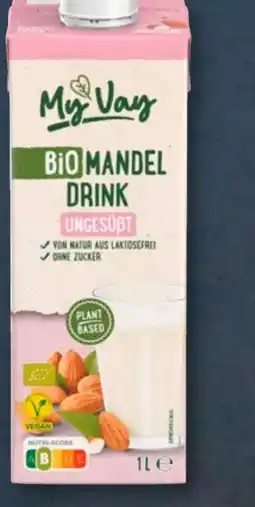 Aldi Süd My Vay Bio Mandeldrink Angebot