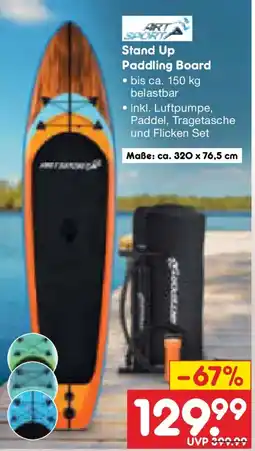 Netto Marken-Discount Stand Up Paddling Board Angebot