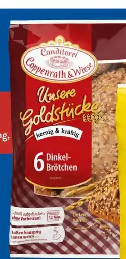 Aldi Süd Coppenrath & Wiese Unsere Goldstücke Dinkelbrötchen Angebot