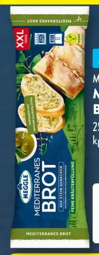 Aldi Süd Meggle Mediterranes Brot XXL Angebot