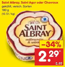 Netto Marken-Discount Saint Albray, Saint Agur oder Chavroux Angebot