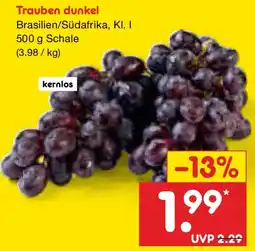 Netto Marken-Discount Trauben dunkel Angebot