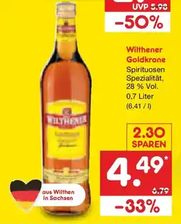 Netto Marken-Discount Wilthener Goldkrone Angebot