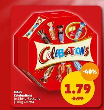 PENNY Mars Celebrations 186 g Angebot