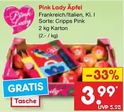 Netto Marken-Discount Pink Lady Äpfel Angebot