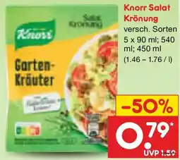 Netto Marken-Discount Knorr Salat Krönung Angebot