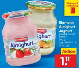 Netto Marken-Discount Ehrmann Almighurt Joghurt Angebot
