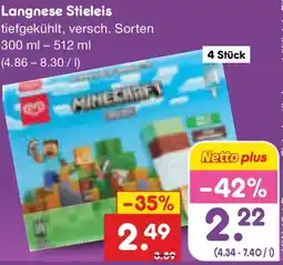 Netto Marken-Discount Langnese Stieleis Angebot
