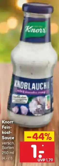 Netto Marken-Discount Knorr Feinkost Sauce Angebot