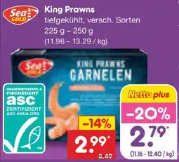 Netto Marken-Discount Sea gold king prawns Angebot