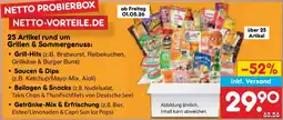 Netto Marken-Discount 25 Artikel rund um Grillen & Sommergenuss Angebot