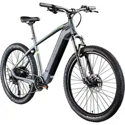 Netto Marken-Discount Zündapp Z808 E-Mountainbike E Bike 27,5 Zoll grau/grün 50 cm Angebot