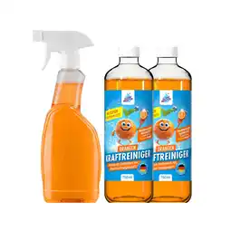 Netto Marken-Discount Glanzmeister Orangekraftreiniger-Konzentrat 2x 750ml plus leere Sprühflasche Angebot