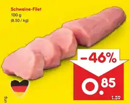 Netto Marken-Discount Schweine-Filet Angebot