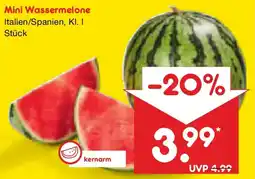 Netto Marken-Discount Mini Wassermelone Angebot