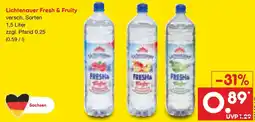 Netto Marken-Discount Lichtenauer Fresh & Fruity Angebot