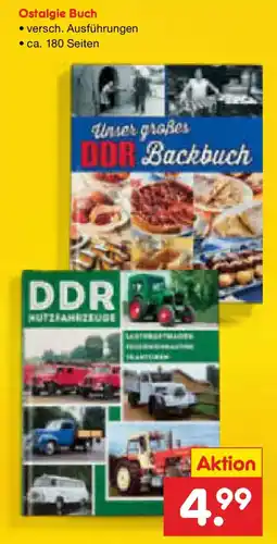 Netto Marken-Discount Ostalgie Buch Angebot