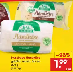 Netto Marken-Discount Harzbube Handkäse Angebot