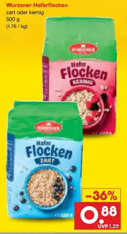 Netto Marken-Discount Wurzener Haferflocken Angebot