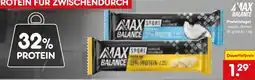 Netto Marken-Discount MAX BALANCE Proteinriegel Angebot