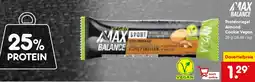 Netto Marken-Discount MAX BALANCE Proteinriegel Almond Cookie Vegan Angebot