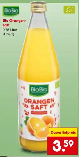 Netto Marken-Discount Bio Orangensaft Angebot