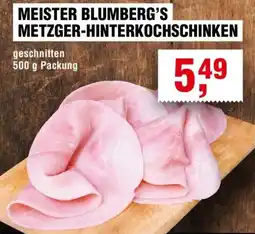 Handelshof Meister blumberg's metzger-hinterkochschinken Angebot